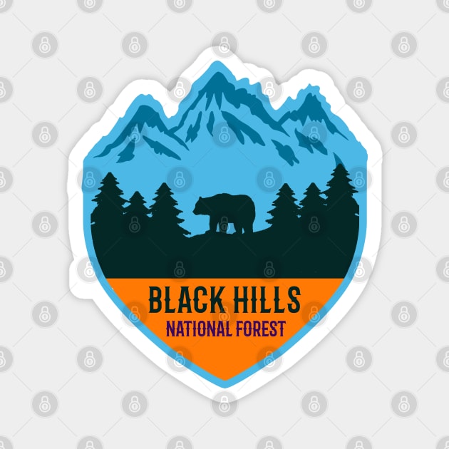 Black Hills National Forest Magnet by Tonibhardwaj