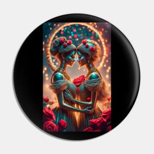 Venusian Soulmates Pin