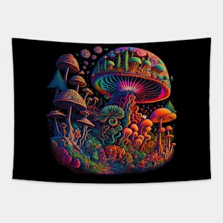 Shroom Forest | Psychedelic Art Tapestry