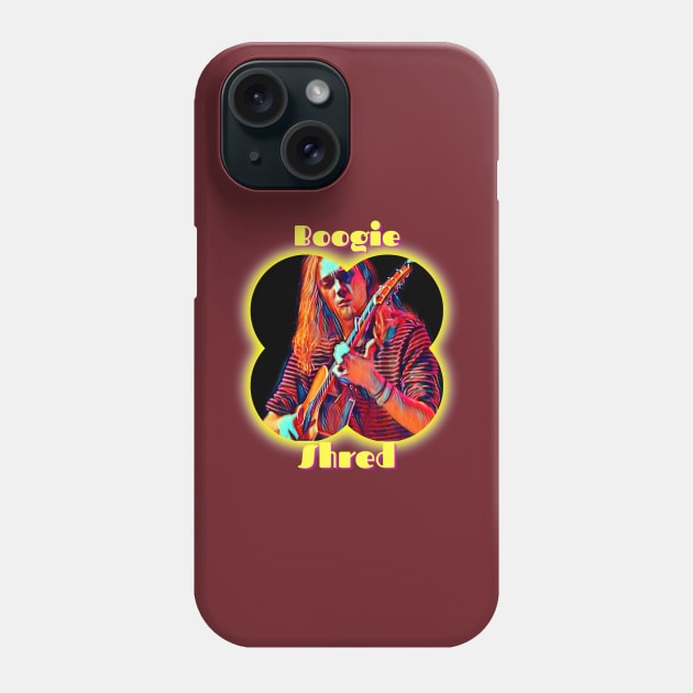 Boogie Shred (young guitarist) Phone Case by PersianFMts