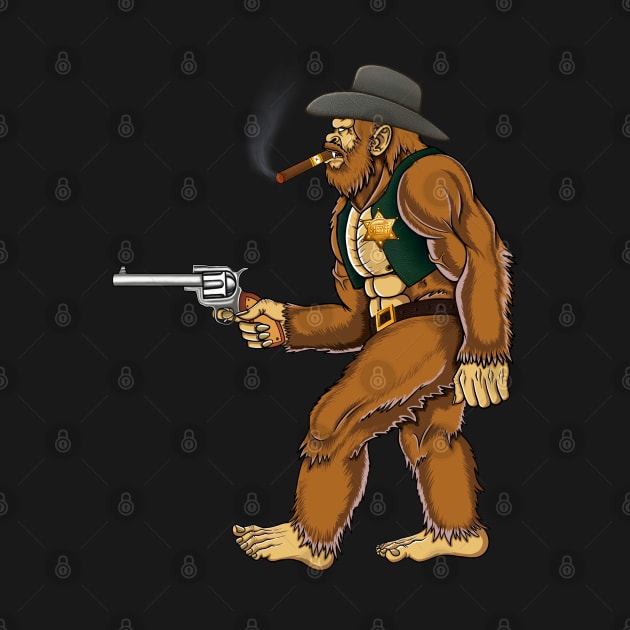 Big foot sherif by Artardishop