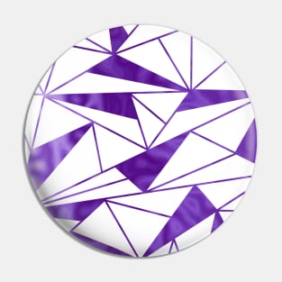 PURPLE Geometric Abstract Pin