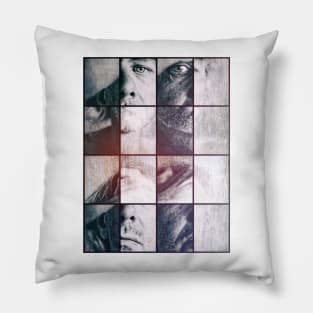 Fragmented personality Pillow