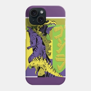 Evangelion Godzilla Style Phone Case