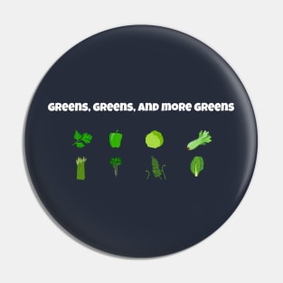 Greens, Greens, and More Greens - Into the Woods The Musical Pin