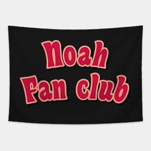 Noah fan club red Tapestry