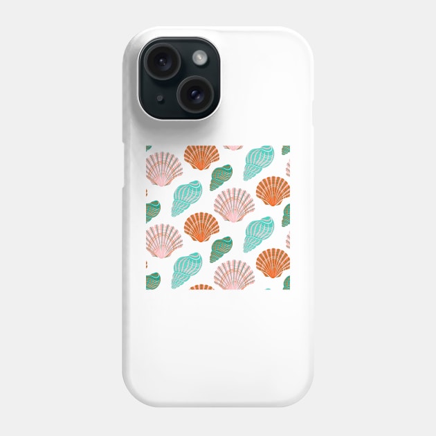 Sea Shells Phone Case by Salty Siren Studios