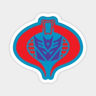 Cobra Decepticon Magnet