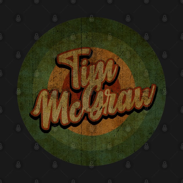 Circle Retro Vintage Tim McGraw by Jokowow