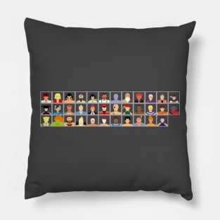 Select Your Character - Super Street Fighter 4 Pillow