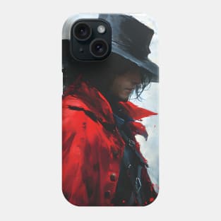 Bloodlust Chronicles: Immortal Bounty Hunts, Gothic Vampire Saga, and Supernatural Adventure in Anime-Manga Art Phone Case