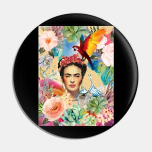 Frida Kahlo Unforgettable Unibrow Pin