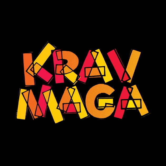 Krav Maga Bright Lettering by polliadesign