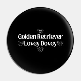Golden Retriever Dog Pin
