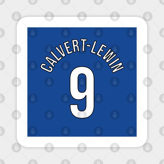 Calvert-Lewin 9 Home Kit - 22/23 Season Magnet by GotchaFace