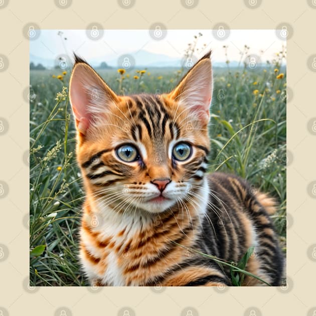 Beautiful Bengal Cat Kitten by PlanetMonkey