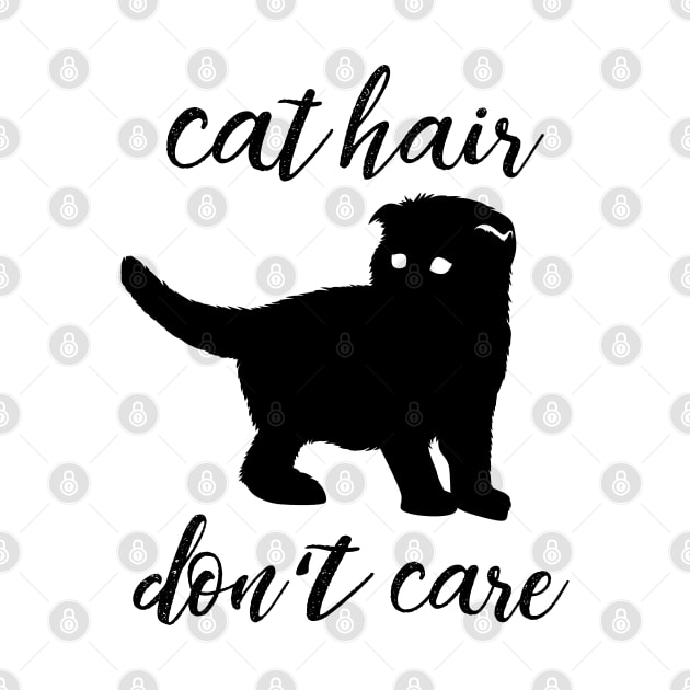 cat hair dont care.co by hadlamcom