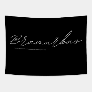 German language Bramarbas Tapestry