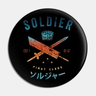 Soldier Sword Pin