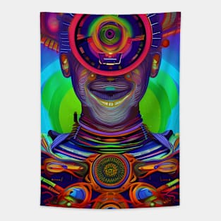 Techno-Shaman (13) Tapestry