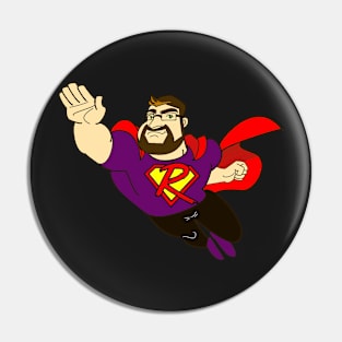 Rebelman (Purple) Pin