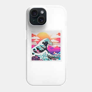 Retro Sea Wave Phone Case