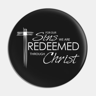 Christian Religious Quote Shirts Pin