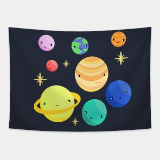 cute planets 2! Tapestry