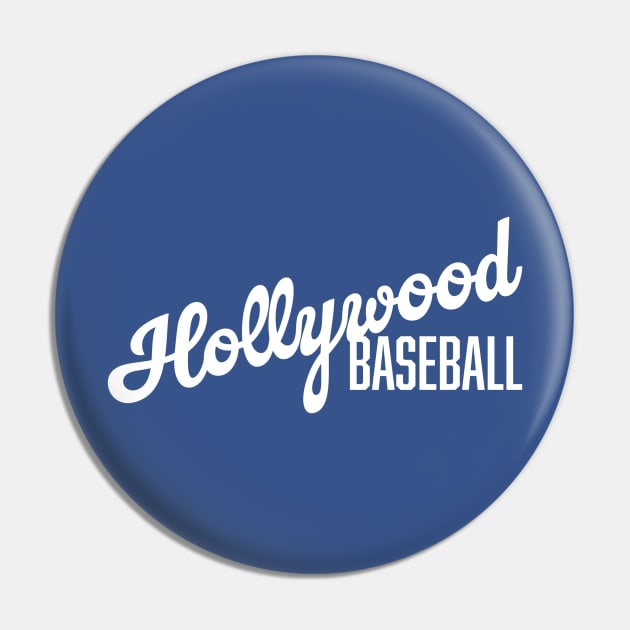 Hollywood Baseball Pin by Throwzack