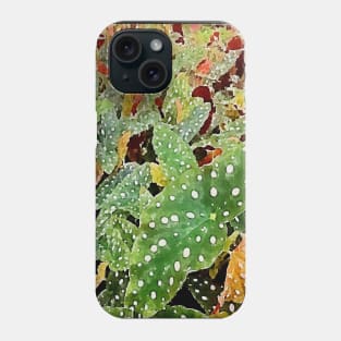 begonia plants Phone Case