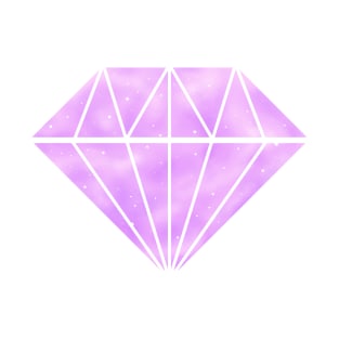 Pastel Purple Diamond T-Shirt