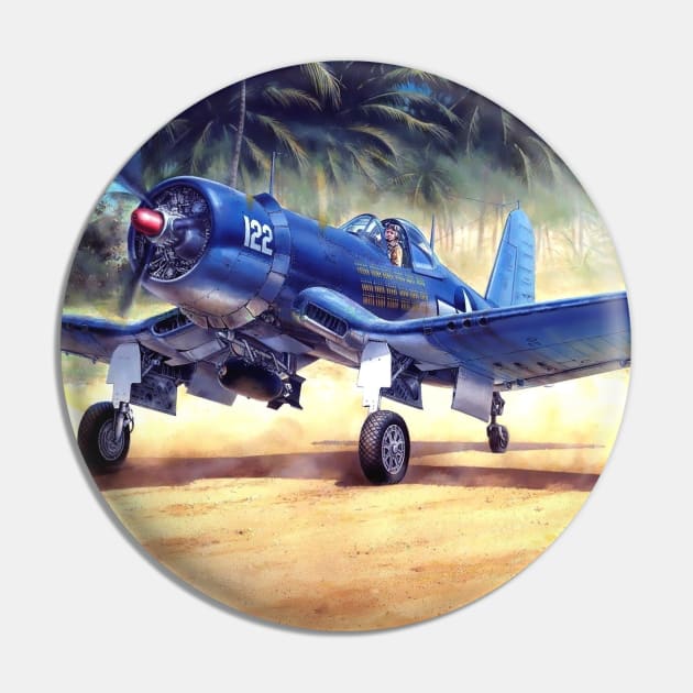 Vought F4U Corsair Pin by Aircraft.Lover