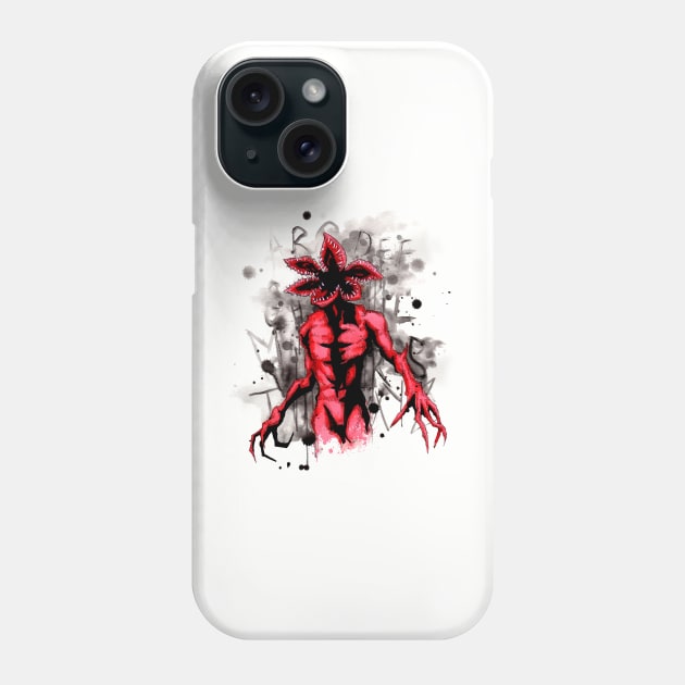 Stranger Things Demogorgon Phone Case by LVBart