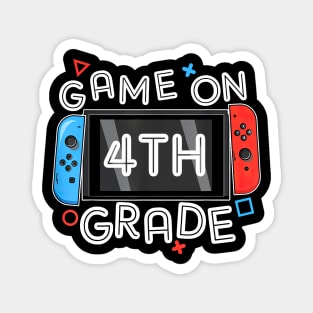 Gamer Back To School Funny Game On 4th Grade Magnet