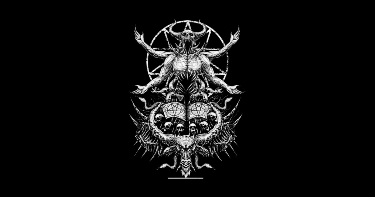 Demon summon Demon Sticker TeePublic