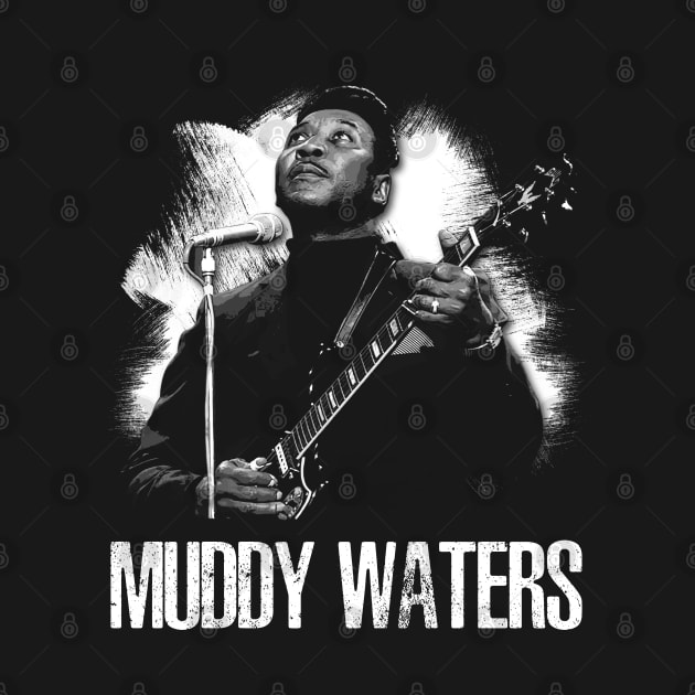 Muddy Waters' Aesthetic Visualizing Blues Authenticity by Silly Picture
