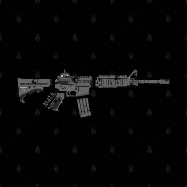 broken M4A1 by fitripe