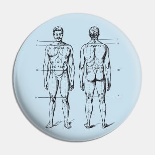 Anatomy body Pin