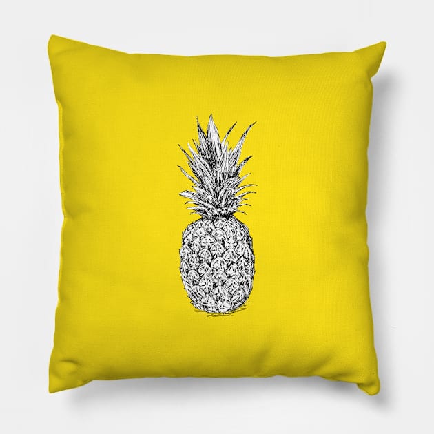 Pineapple Pillow by rachelsfinelines