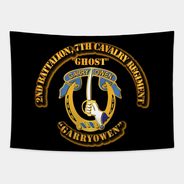 Army - 2Bn 7th Cav Rgt - Ghost Tapestry by twix123844