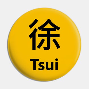 Chinese Surname Tsui 徐 Pin