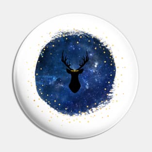 The Stag of Stars Pin