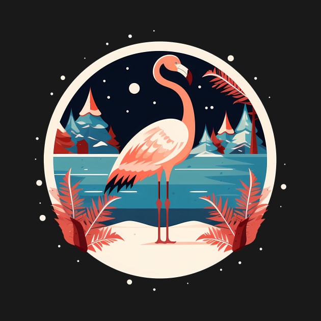 Flamingo Flock Sunset, Love Flamingos by dukito