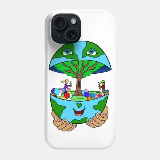 Let's Nurture the Earth Together Phone Case
