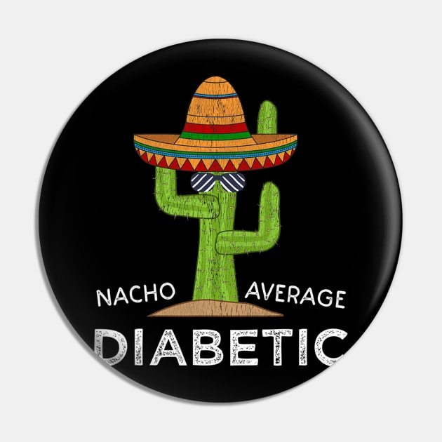 Fun Diabetic Humor Gifts  Funny Meme Saying Diabetes Pin by Olegpavlovmmo