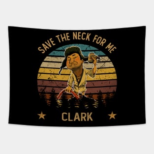 Graphic Art Save The Neck for Me Tapestry