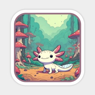 Axolotl Art #4 | Axolotl Lover Magnet