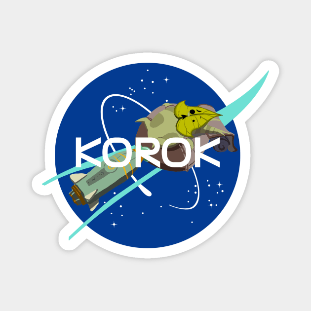 Korok Space Program Magnet by Khalico