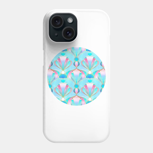 Bright Pastel Art Deco Pattern Phone Case by micklyn