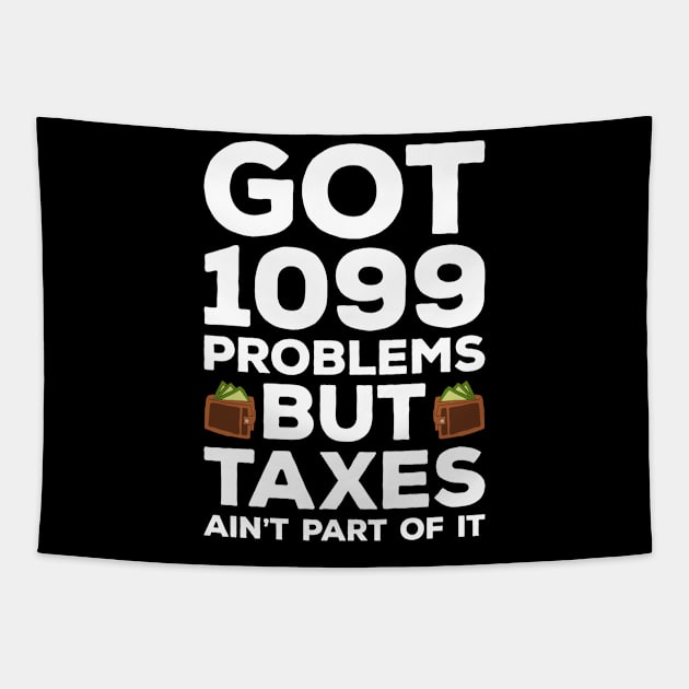 Tax Season Tax Day Tapestry by MzumO